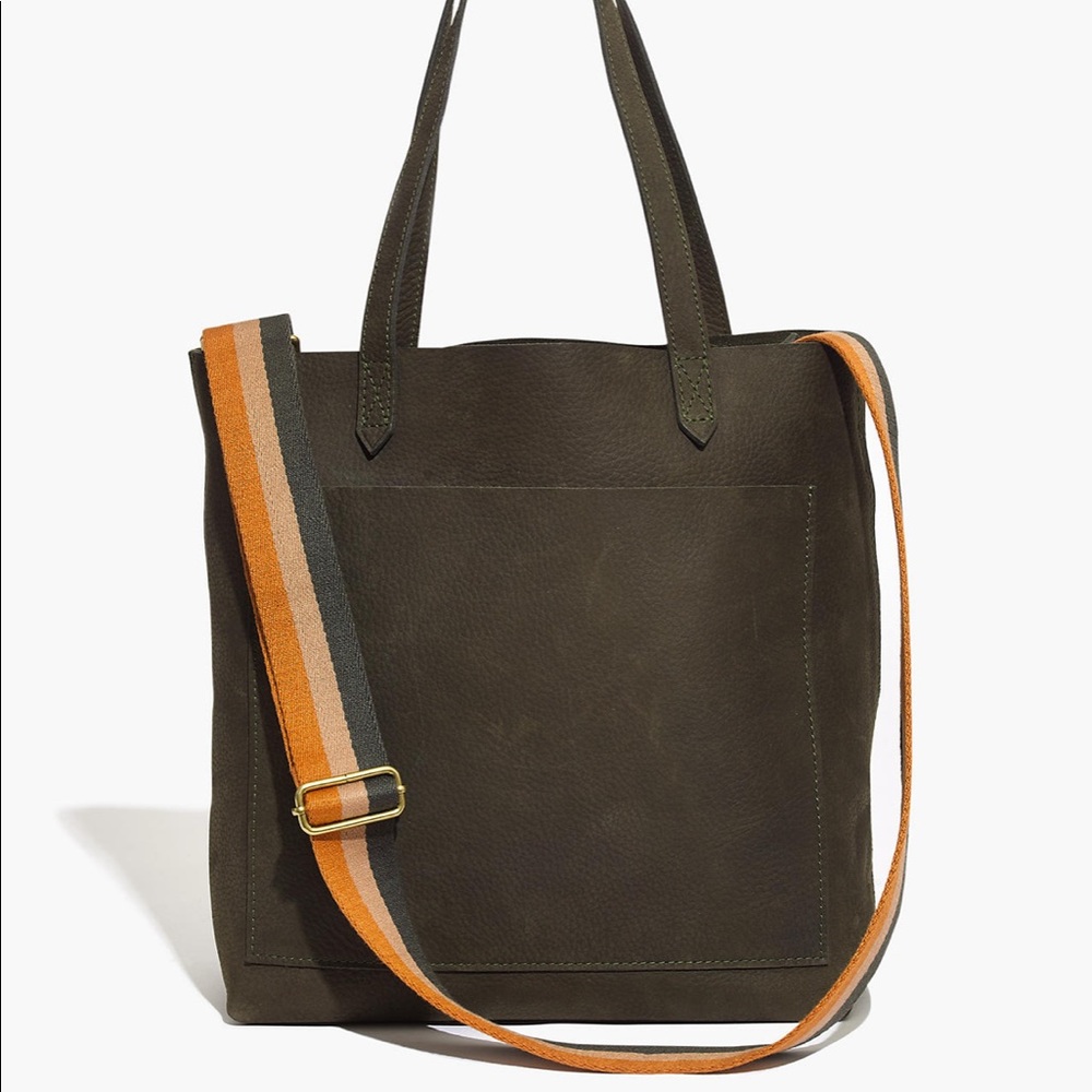 The Medium Transport Tote in Nubuck Leather